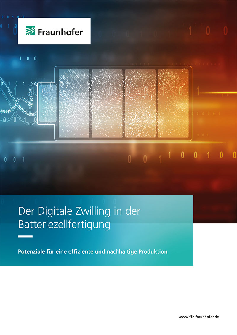 Der Digitale Zwilling in der Batteriezellenfertigung